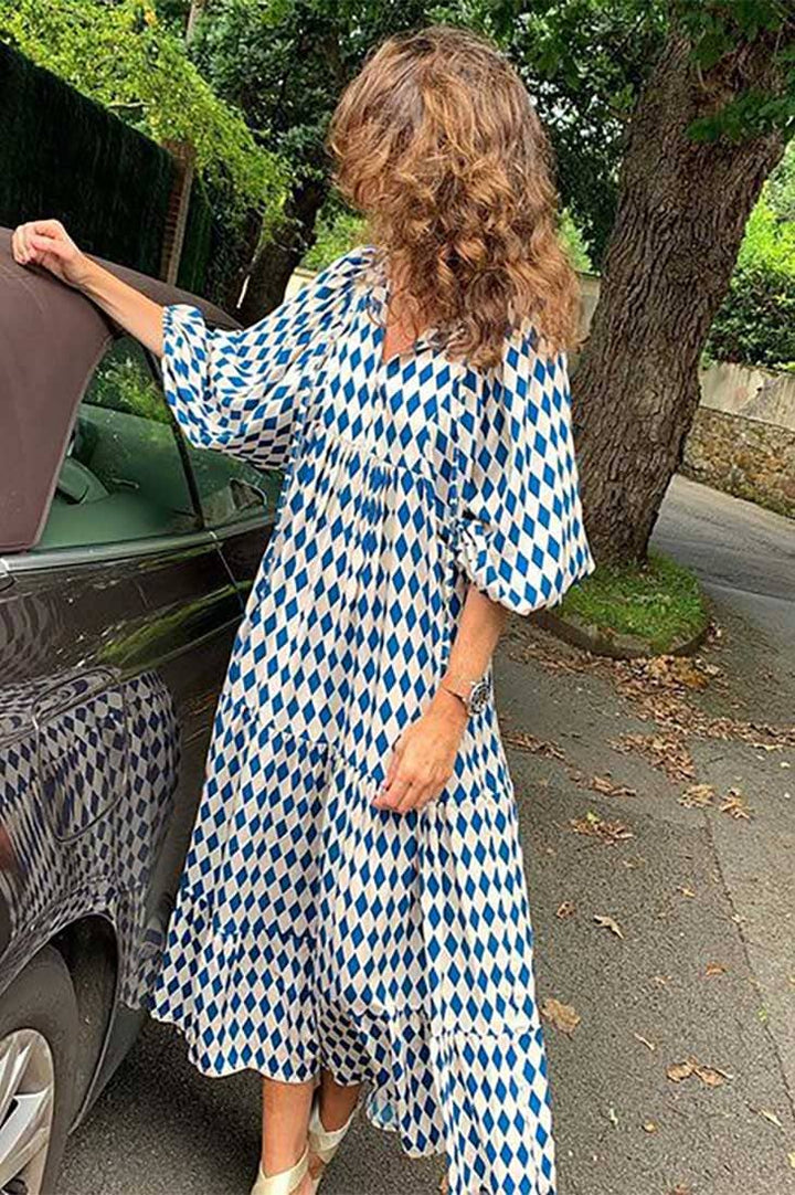 Women's Midi Dress for Fall-MODAUTLET