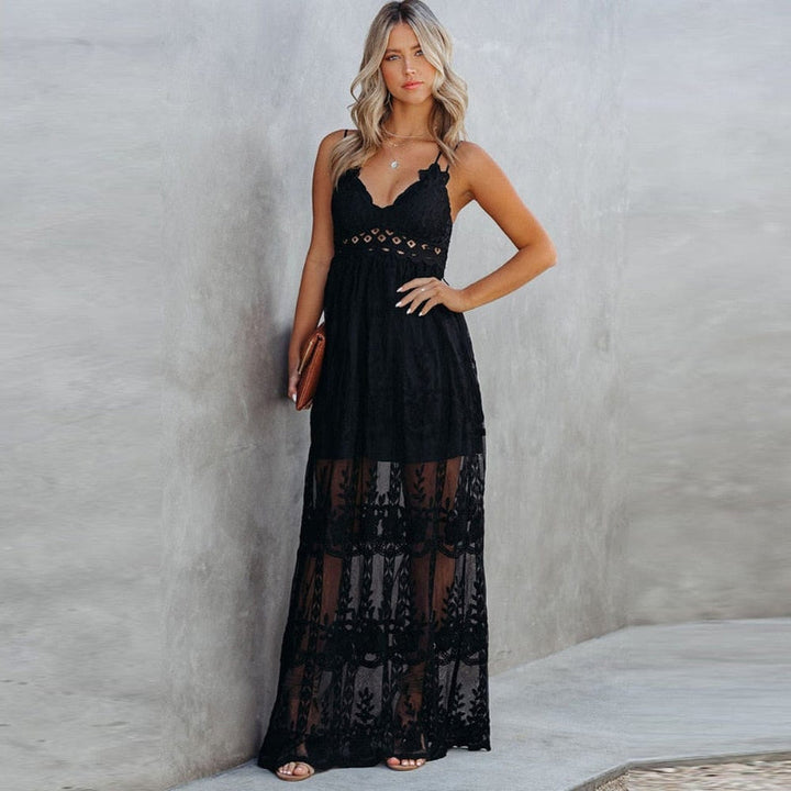 Women's Spaghetti Strap Dress-MODAUTLET