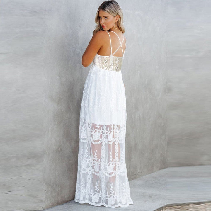 Women's Spaghetti Strap Dress-MODAUTLET