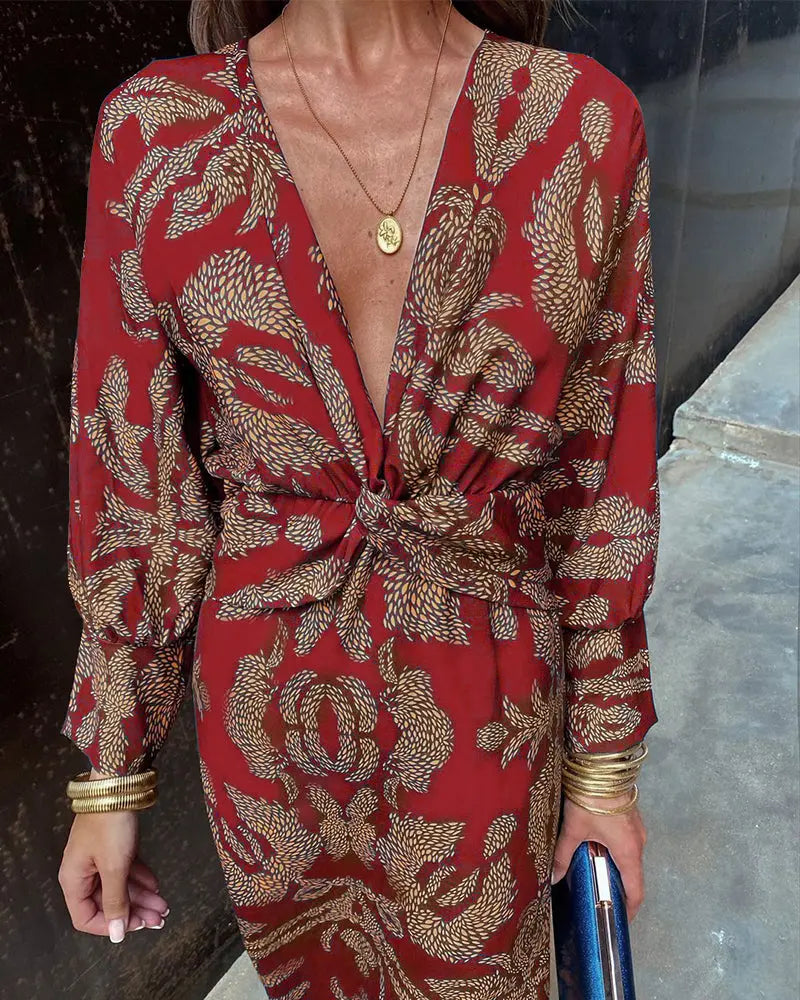 Women's Wrap Dress – Effortless Style & Comfort-MODAUTLET