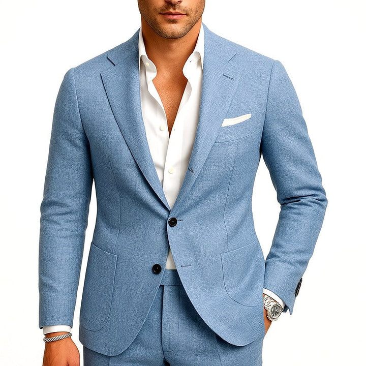 Brett | Men's Tailored Summer Suit Set-MODAUTLET
