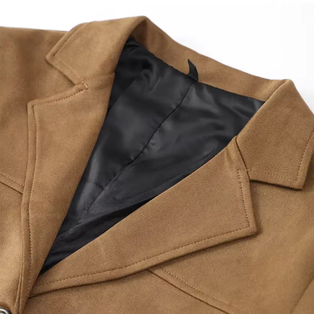 Brown Suede Jacket for Women