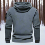 Multi Pocket Tactical Fleece Hoodie For Outdoor Adventures