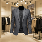 Mens Stylish Single Breasted Blazer Smart Casual For Men