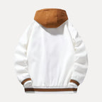 Men's Hooded Baseball Varsity Jacket