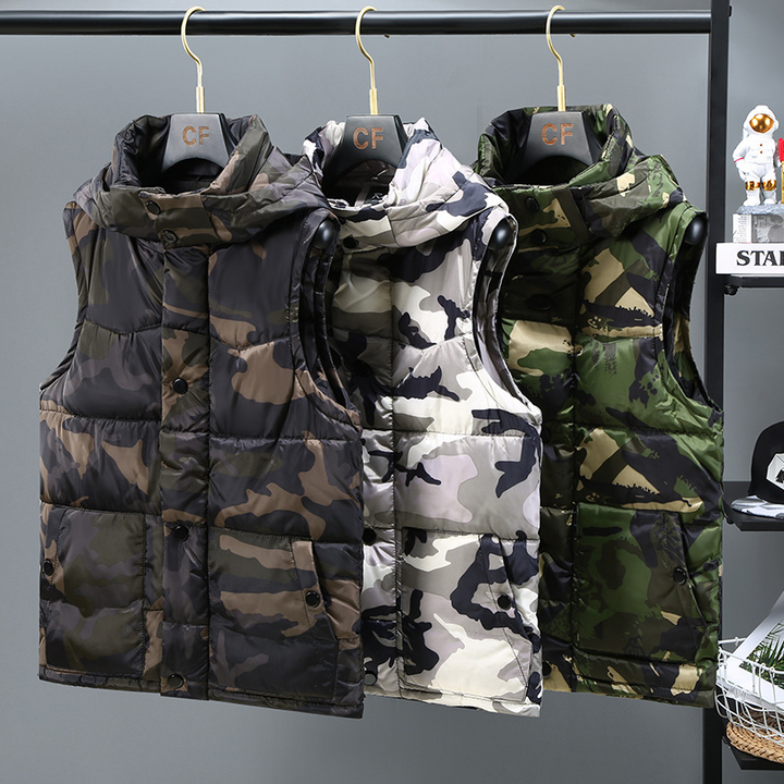Camouflage Tactical Vest-MODAUTLET