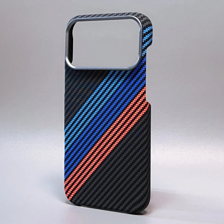 Carbon Fiber Protective Case for Enhanced Durability Blue Beam