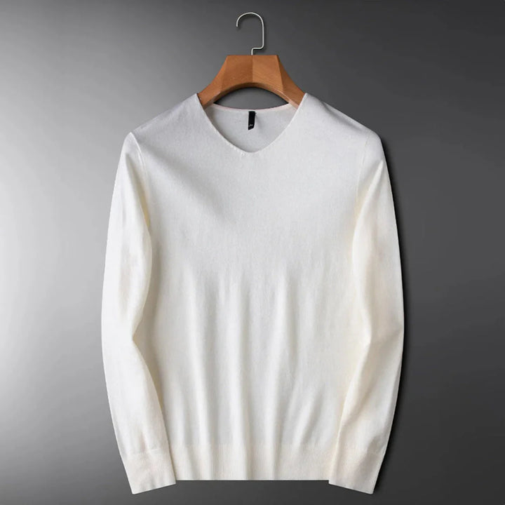 Cashmere V-Neck Sweater for Ultimate Comfort
