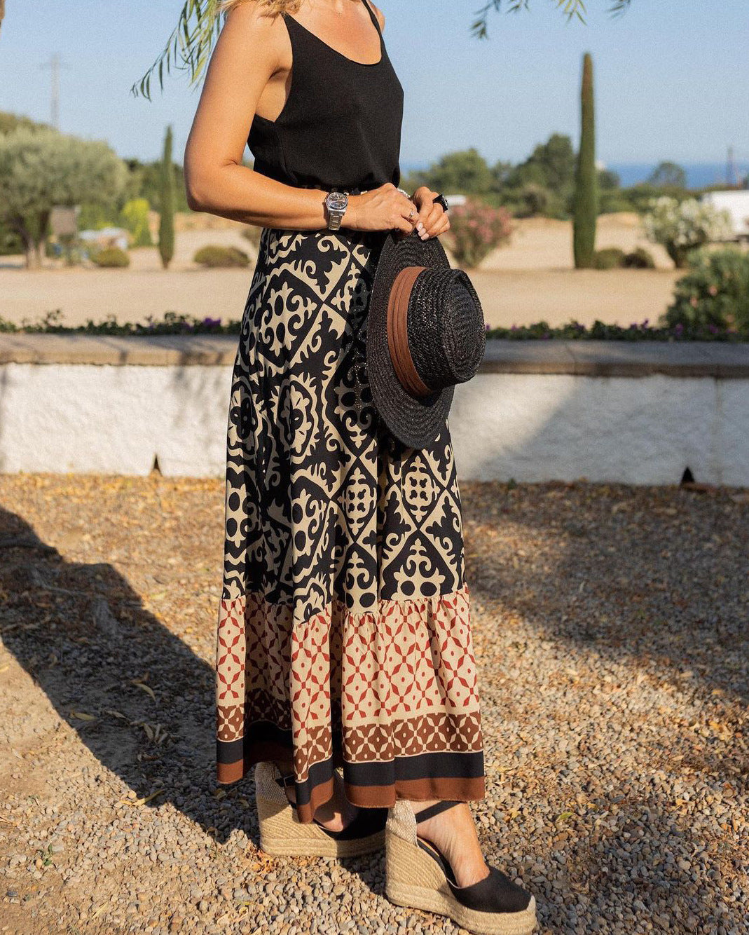 Women's Style Maxi Skirt-MODAUTLET
