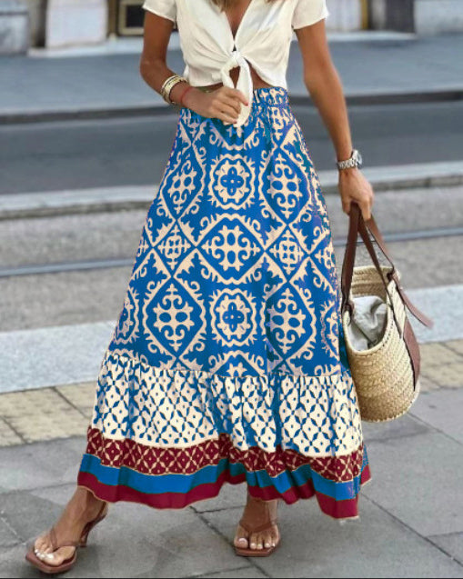 Women's Style Maxi Skirt-MODAUTLET
