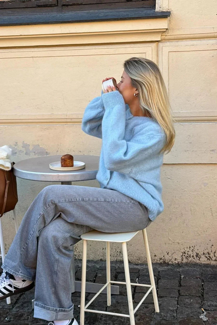 Casual Knitted Cardigan for Everyday Wear