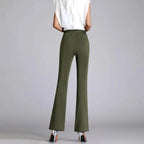 High-Waist Flared Trousers for Women