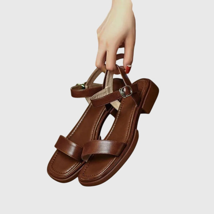 Celestia | Women's Orthopedic Leather Sandals-MODAUTLET