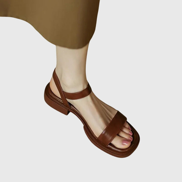Celestia | Women's Orthopedic Leather Sandals-MODAUTLET