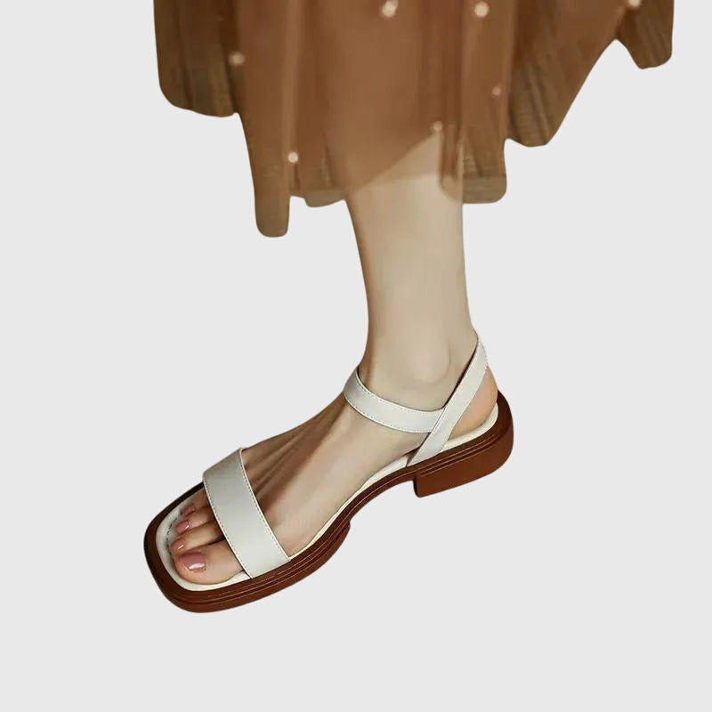 Celestia | Women's Orthopedic Leather Sandals-MODAUTLET