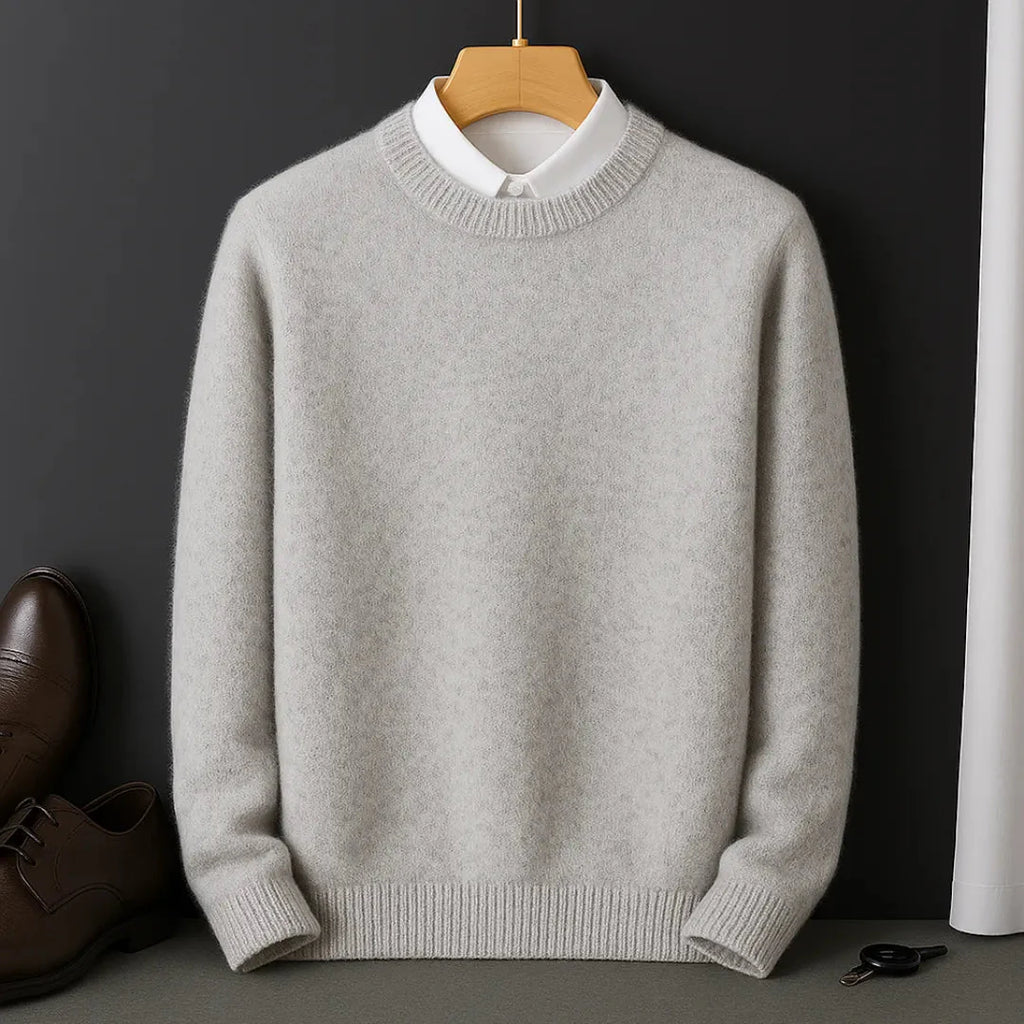 Premium Cotton Sweater for Ultimate Comfort Gray