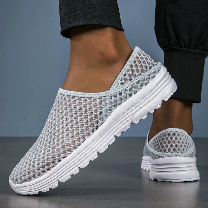 Chase | Men's Lightweight Slip-On Mesh Sneakers-MODAUTLET