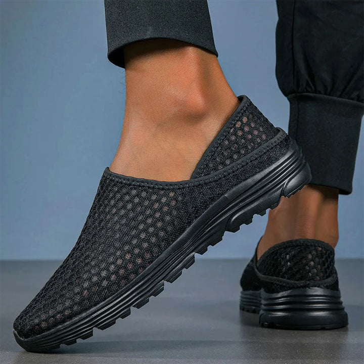 Chase | Men's Lightweight Slip-On Mesh Sneakers-MODAUTLET