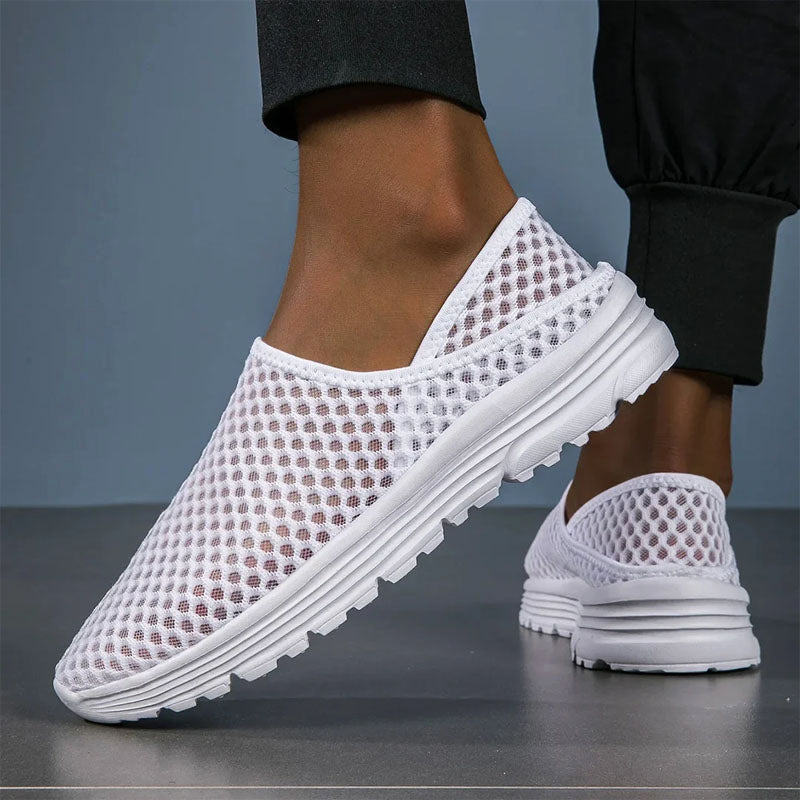Chase | Men's Lightweight Slip-On Mesh Sneakers-MODAUTLET