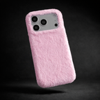 Stylish Fur iPhone Case Pink