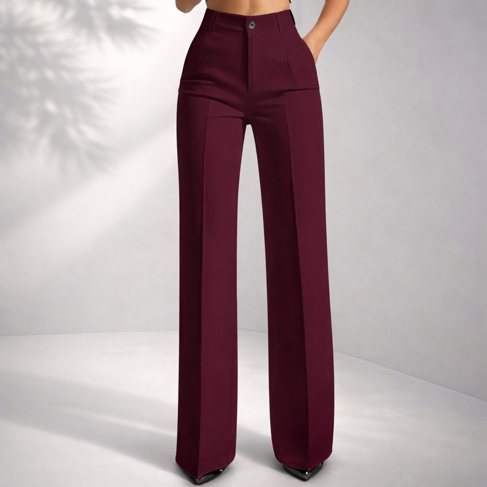 Women's Classic High-Waist Pants-MODAUTLET
