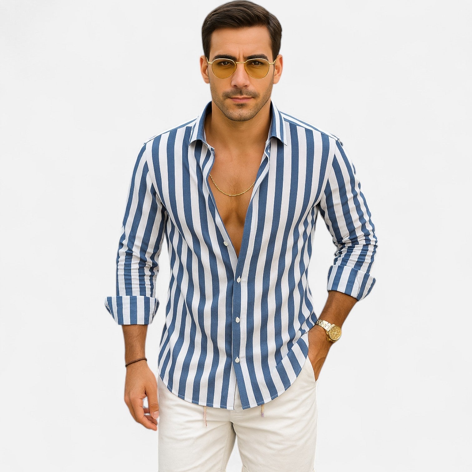 The Vittorio Striped Summer Shirt