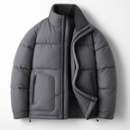 Men's Highland Puffer Jacket - Warm & Stylish Outerwear Graphite