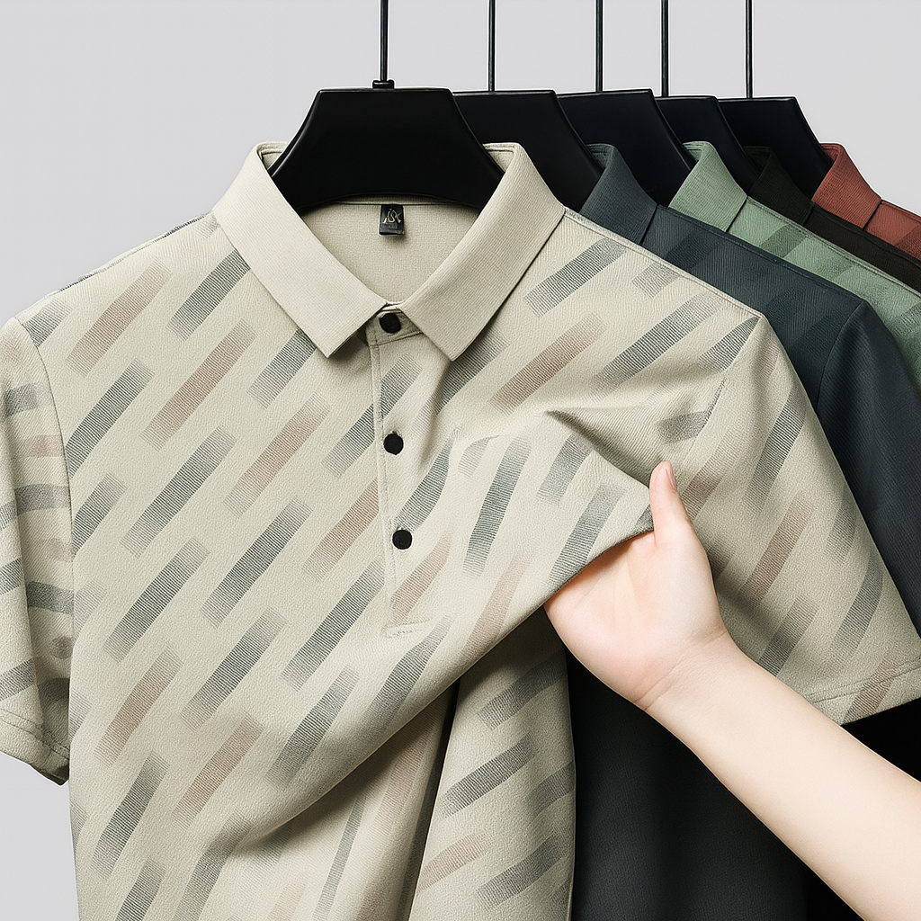 Men's Retro Pinehurst Polo Shirt-MODAUTLET