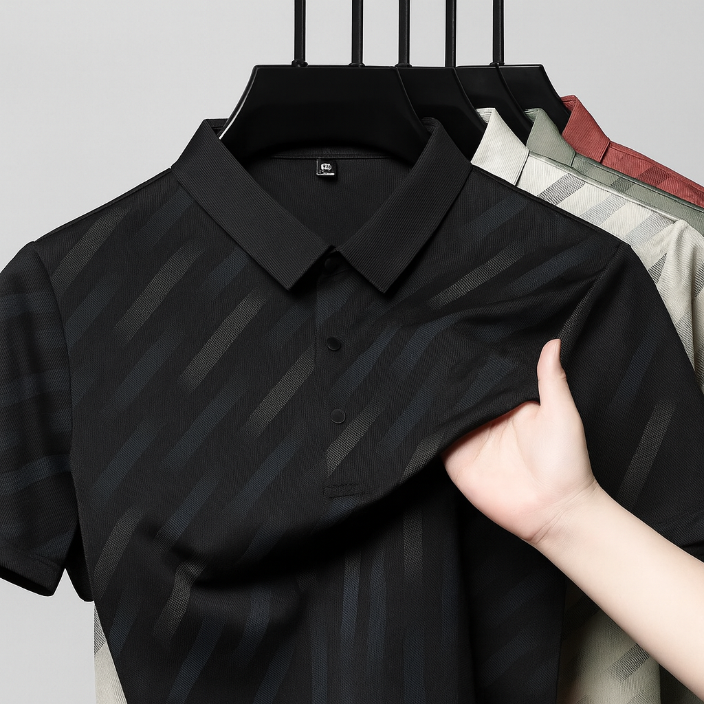 Men's Retro Pinehurst Polo Shirt-MODAUTLET