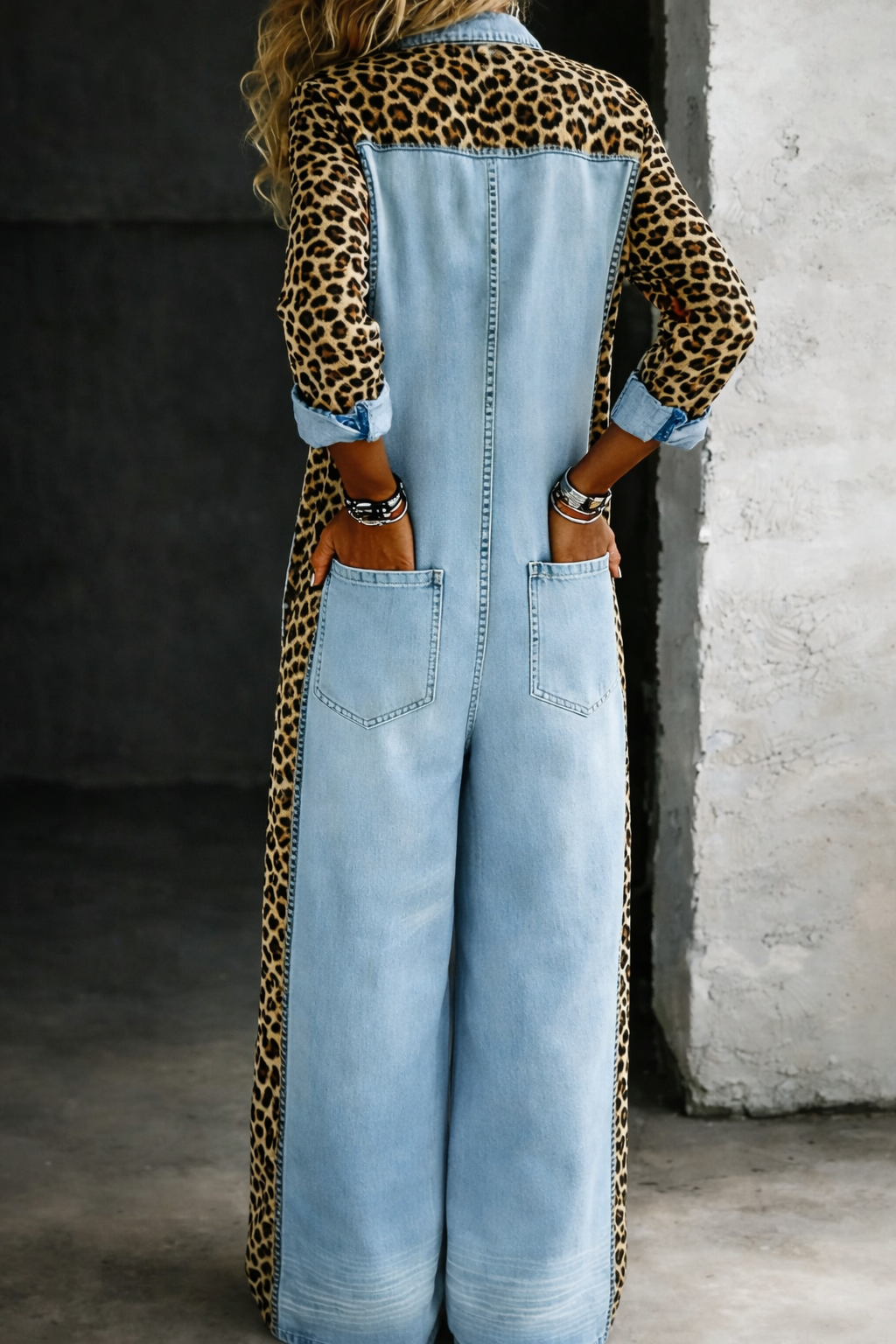 Amanda | Jumpsuit i denimskjorte til kvinder for stilfuld komfort