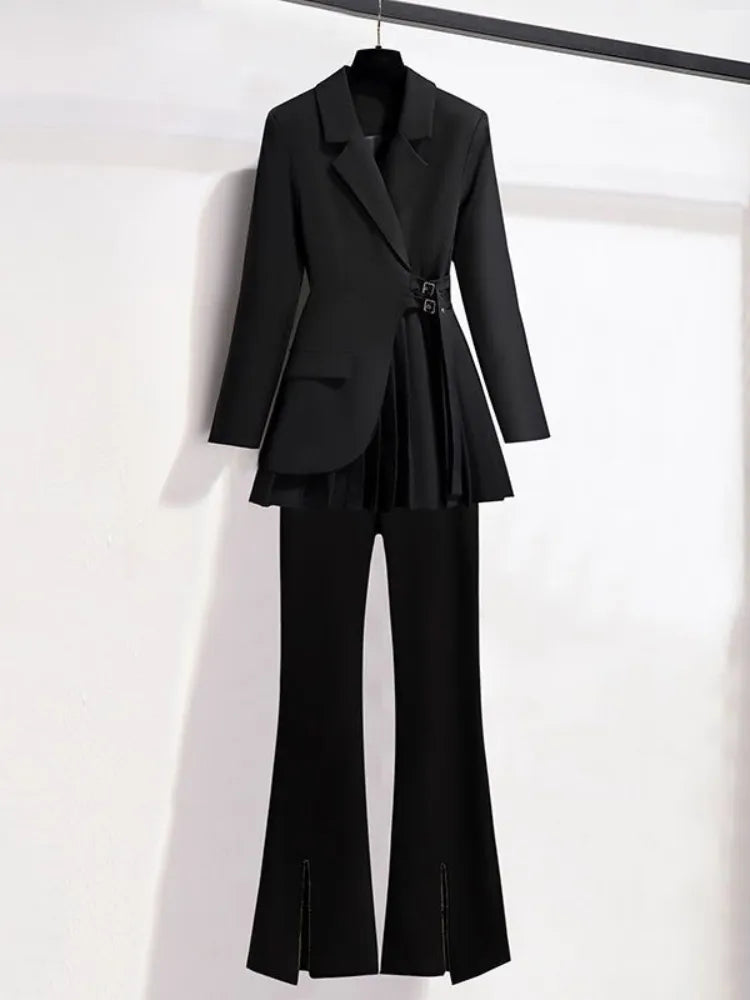 Chic Blazer & Pants Set