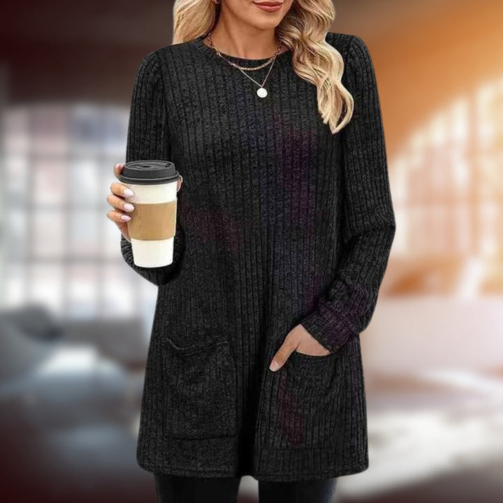 Chic Elegant Pullover Black