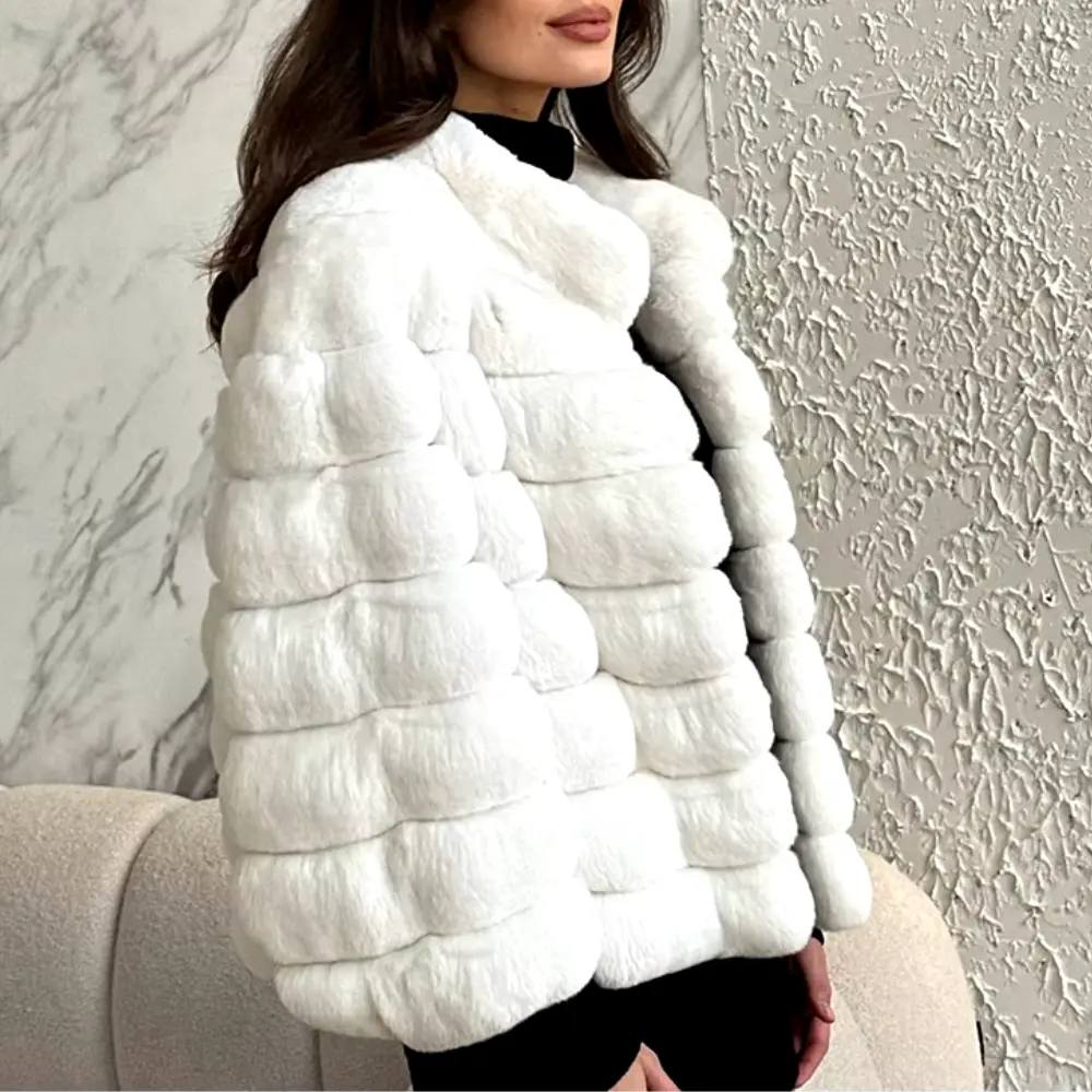 Chic Faux Fur Coat for Ultimate Style