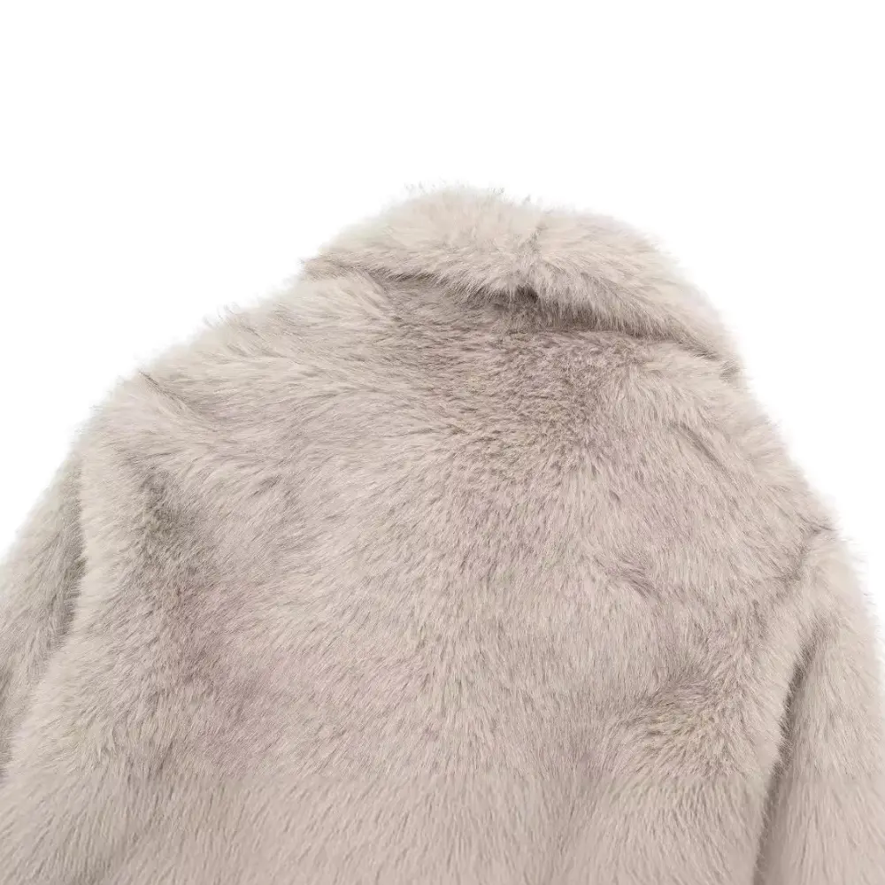 Chic Faux Fur Glam Jacket