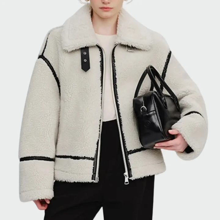 Chic Faux Fur Jacket for Stylish Comfort