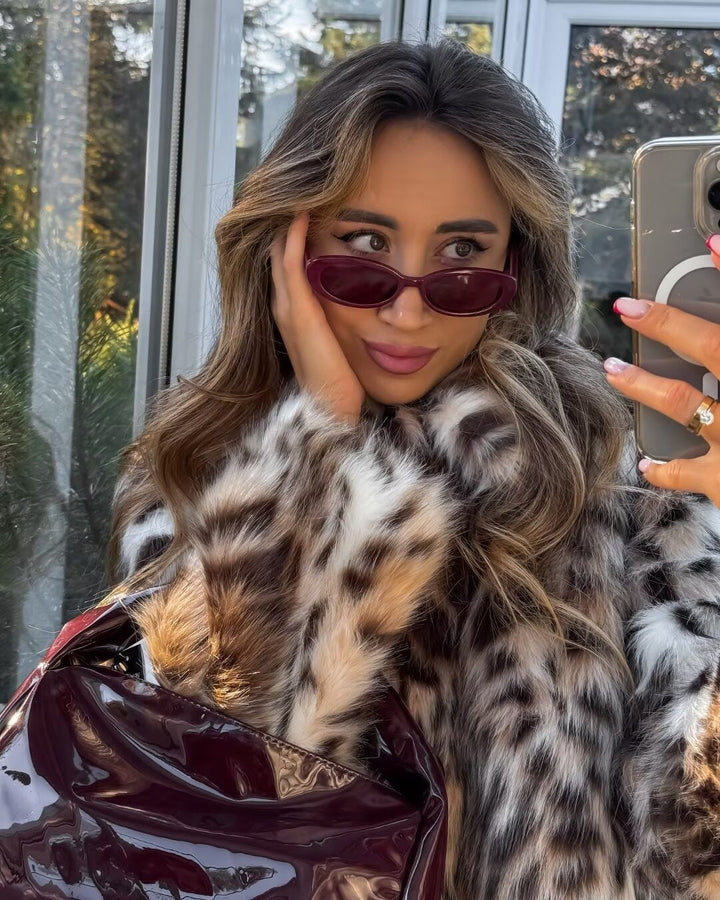 Chic Oversized Faux Fur Jacket