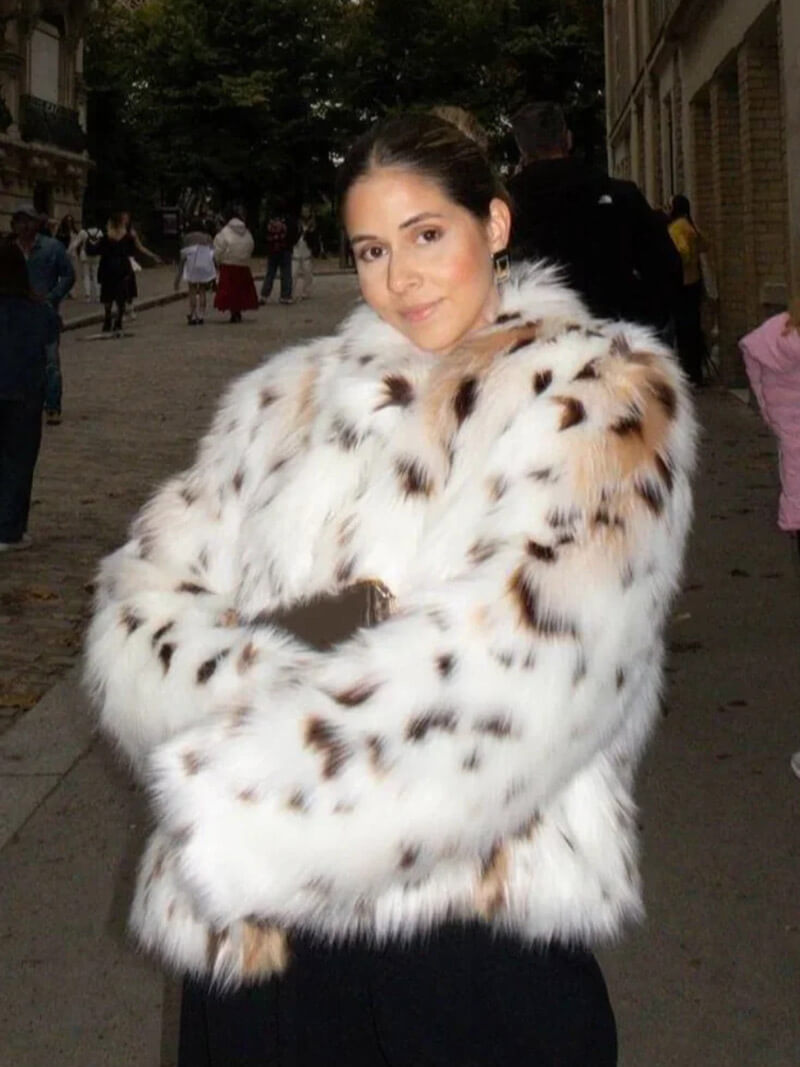 Chic Oversized Faux Fur Jacket
