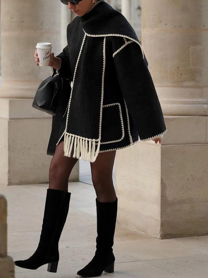 Chic Scarf Jacket
