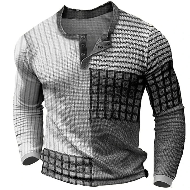 Chic Vintage-Inspired Sweater Light Gray