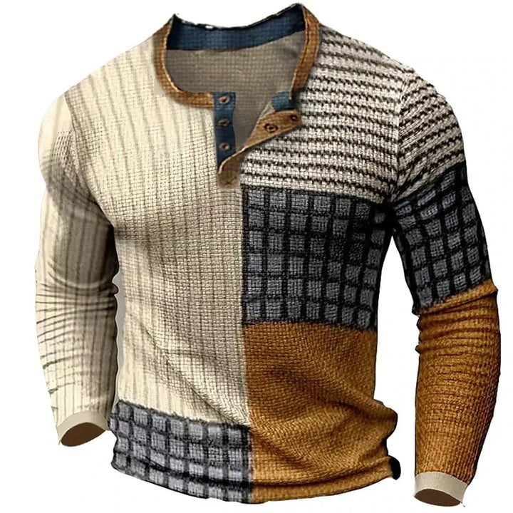 Chic Vintage-Inspired Sweater Brown