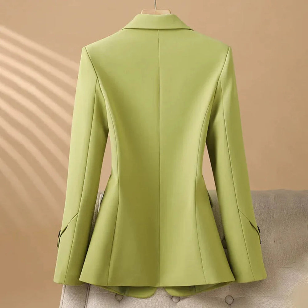 Tailored Button Blazer for a Chic Look-MODAUTLET