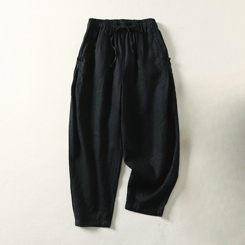 Clara | Women's Boho Loose Fit Pants with Elastic Waist-MODAUTLET