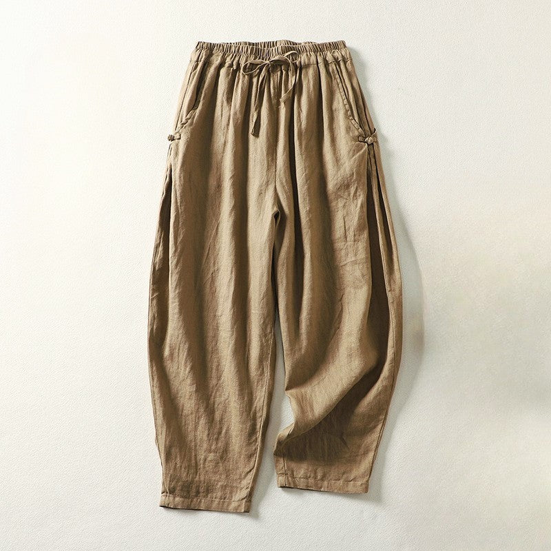 Clara | Women's Boho Loose Fit Pants with Elastic Waist-MODAUTLET
