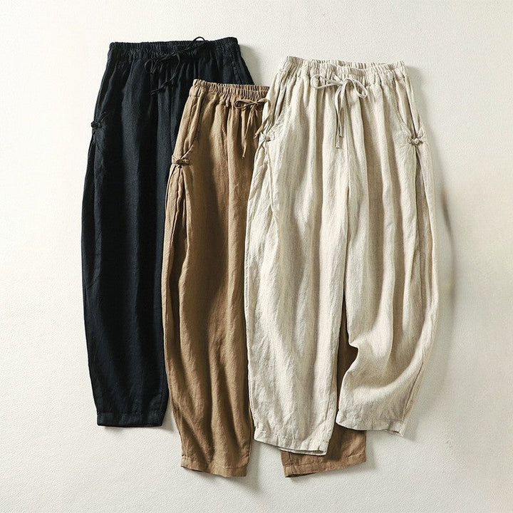 Clara | Women's Boho Loose Fit Pants with Elastic Waist-MODAUTLET