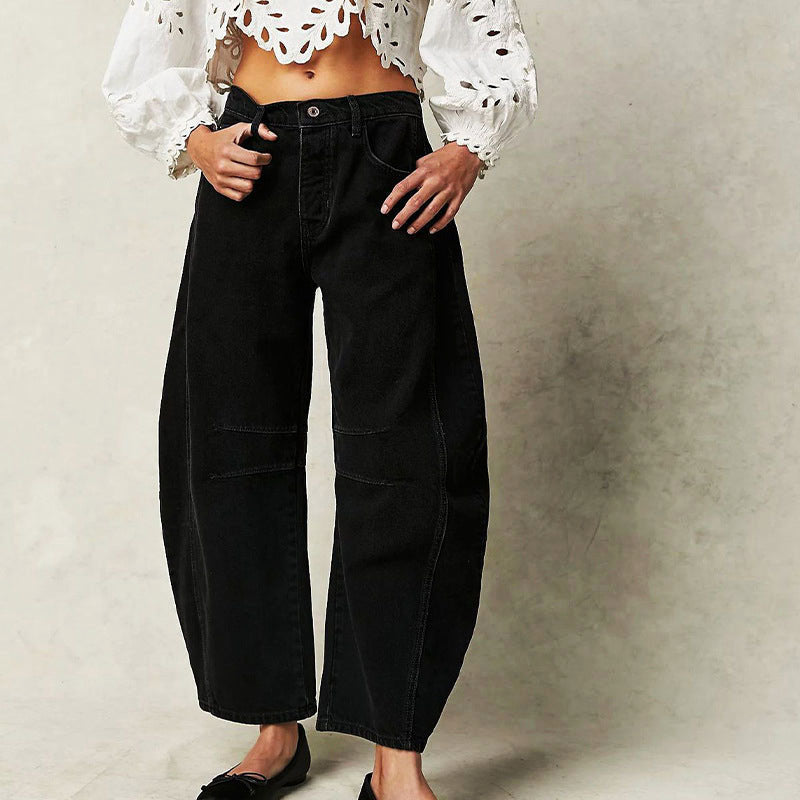 Clara | Women's Loose Fit Straight-Leg Pants-MODAUTLET
