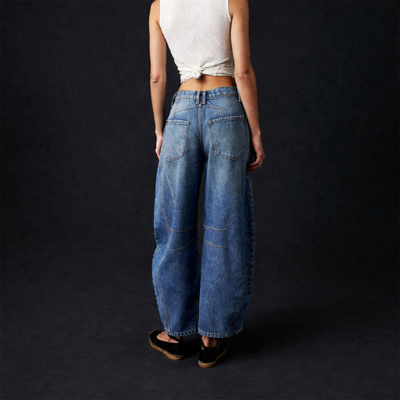 Clara | Women's Loose Fit Straight-Leg Pants-MODAUTLET