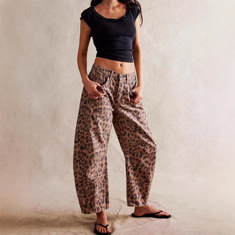 Clara | Women's Loose Fit Straight-Leg Pants-MODAUTLET