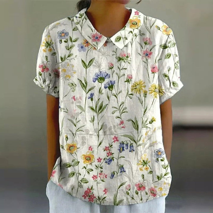 Clara | Women's Primrose Path Blouse-MODAUTLET
