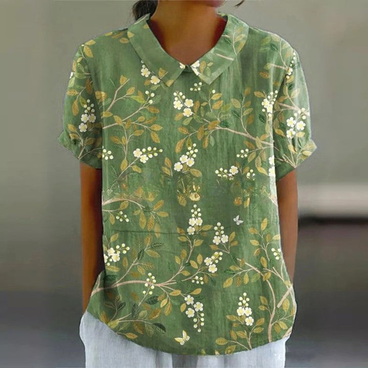 Clara | Women's Primrose Path Blouse-MODAUTLET