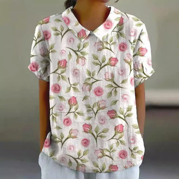 Clara | Women's Primrose Path Blouse-MODAUTLET